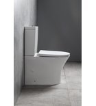 Photo: LEON RIMLESS Kombi-WC, Abgang senkrecht/waagerecht, weiß