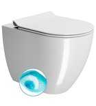 Photo: PURA WC misa stojaca, Swirlflush, 36x55cm spodný/zadný odpad, biela ExtraGlaze