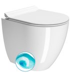 Photo: PURA WC pan, Swirlflush, 36x50cm, S-trap/P-trap, white ExtraGlaze