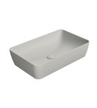 Photo: NUBES counter top ceramic washbasin 60x38cm, cenere matt