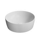 Photo: NUBES counter top ceramic washbasin dia 40cm, white matt