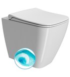 Photo: NUBES WC pan, Swirlflush, 35x52cm, S-trap/P-trap, white ExtraGlaze