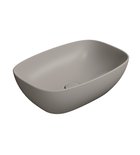 Photo: NUBES ceramic washbasin on the board 50x35cm, tortora matt
