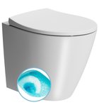 Photo: MODO WC pan, Swirlflush, 37x52cm, S-trap/P-trap, white dual-matt