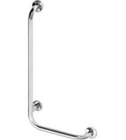 Photo: HANDICAP wall-hung handle left 810x550mm, polished stainless steel