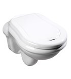 Photo: RETRO závěsná WC mísa, 38x52cm, bílá