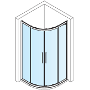 Quadrant enclosures