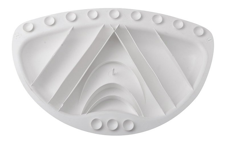 Ridder TECNO podhlavník 30x20cm, bílá 68601