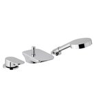 Photo: GLAM 3 Hole Deck Mounted Mixer Tap, chrome