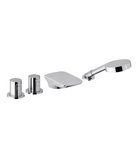 Photo: GLAM 4 Hole Deck Mounted Thermostatic Mixer Tap, chrome