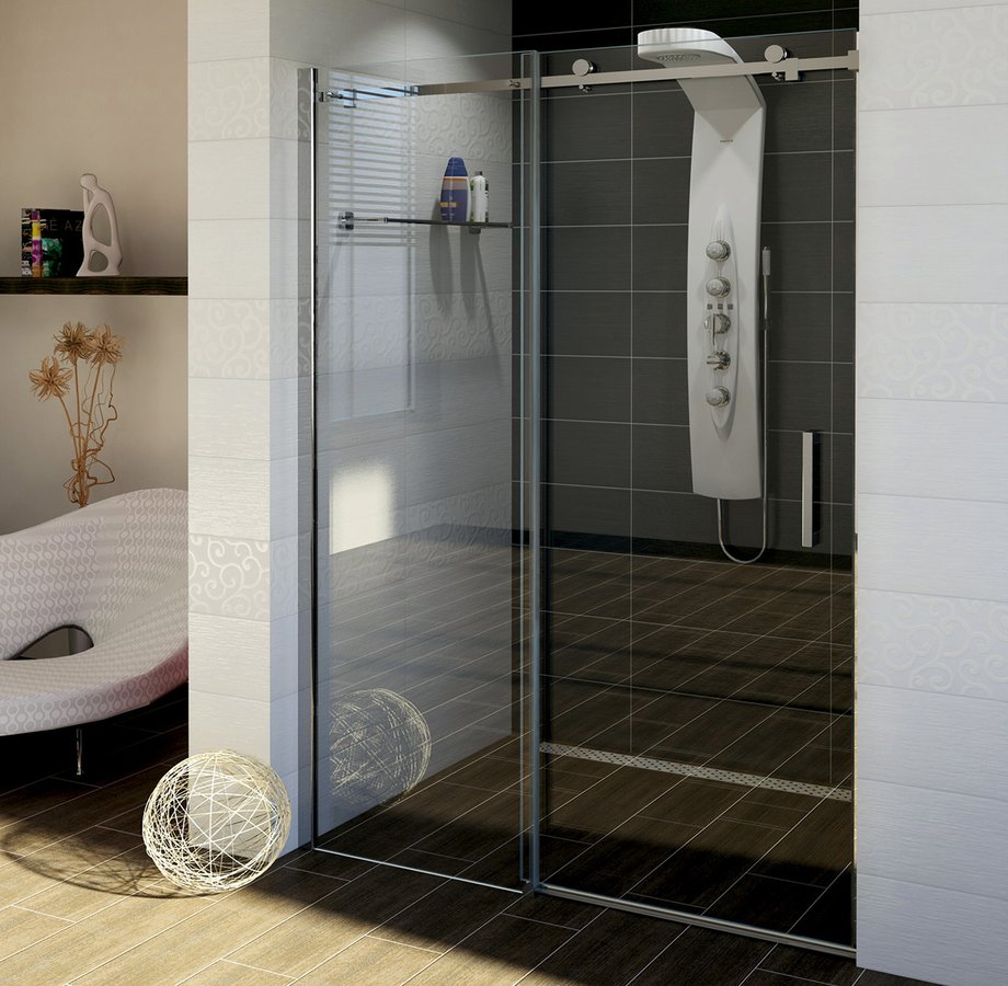 DRAGON sprchové dveře 1300mm, čiré sklo GD4613