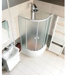 Photo: Deep Shower Tray Front Panel 90x90cm, (H) 37,5cm, white