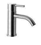 Photo: MINIMAL Washbasin Mixer Tap without Pop Up Waste, brushed stainless steel