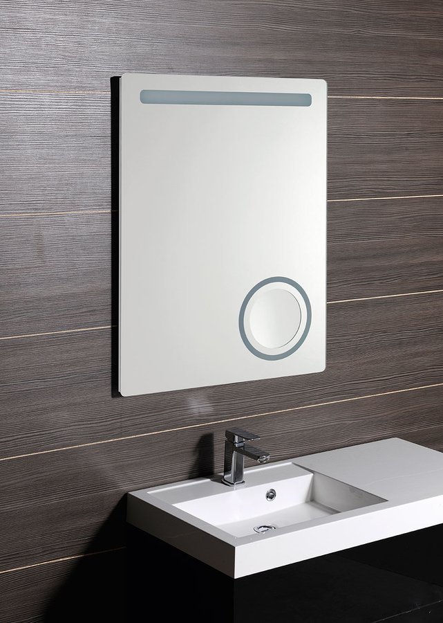 Sapho ASTRO zrcadlo s LED osvětlením 600x800mm, kosmetické zrcátko MIRL2