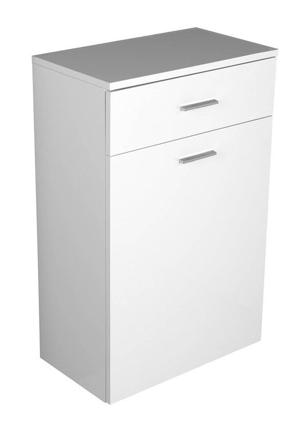 Aqualine ZOJA/KERAMIA FRESH skříňka spodní s košem 50x78x29cm, bílá 51310
