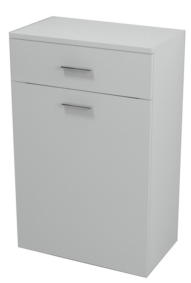 Aqualine ZOJA/KERAMIA FRESH skříňka spodní s košem 50x78x29cm, bílá 51310