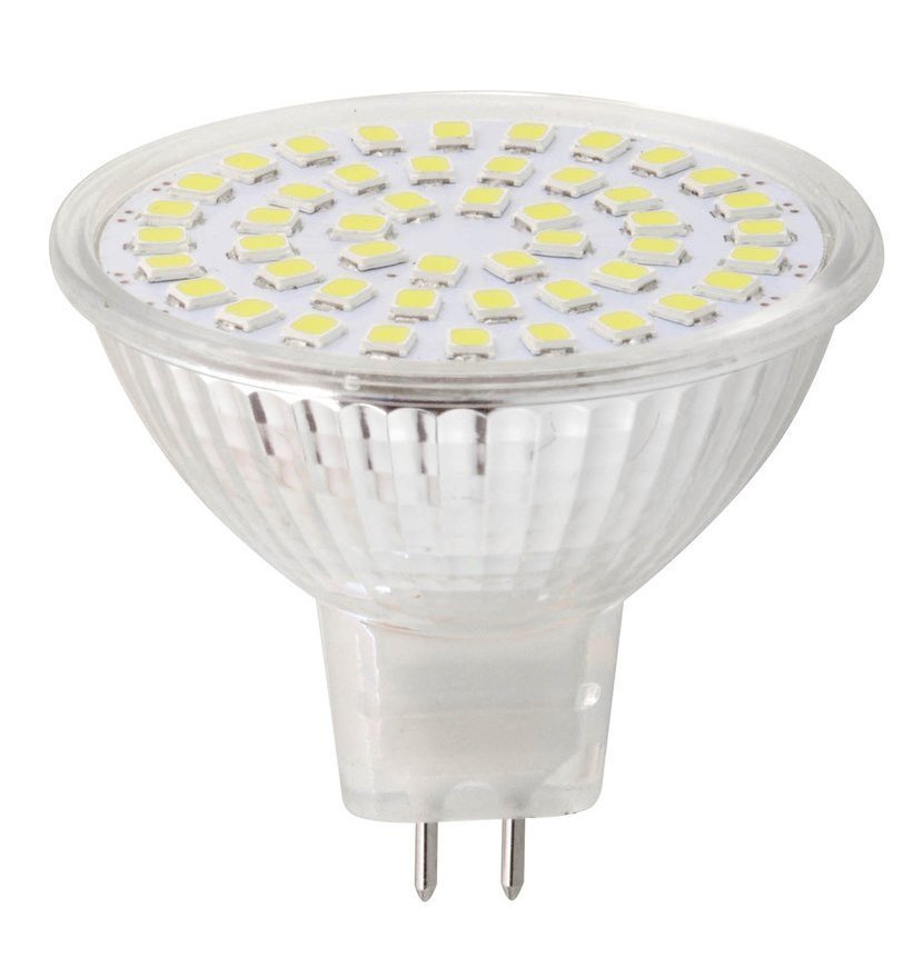 LED bodová žárovka 5W, MR16, 12V, denní bílá