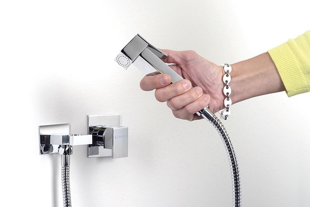 Sapho Bidetová sprška hranatá, chrom BS129