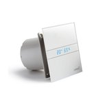 Photo: E-100 GTH wentylator łazienkowy osiowy z automatem, 4W/8W, wylot 100mm, biały