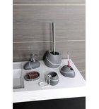 Photo: LITTLE ROCK Freestanding Soap Dispenser, grey