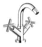Photo: AXIA Bidet Mixer Tap without Pop Up Waste, chrome