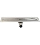 Photo: MANUS ONDA Stainless Steel Drain Channel with Grate, 950x130x55mm