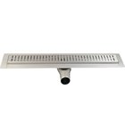 Photo: MANUS ONDA Stainless Steel Drain Channel with Grate, 1050x130x55mm