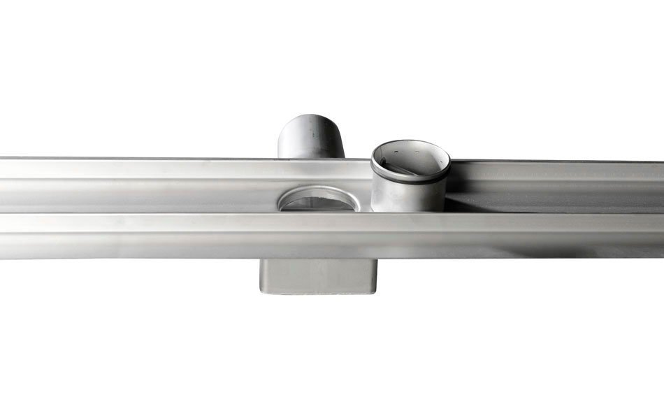 Gelco MANUS PIASTRA nerezový podlahový žlab s roštem pro dlažbu, L-1150, DN50 GMP87