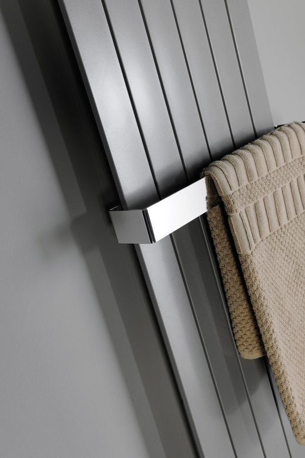 Sapho COLONNA otopné těleso 450x1800 mm, metalická stříbrná IR145