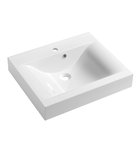Photo: FLAVIA Cultured Marble Washbasin 60x50cm, white