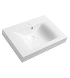 Photo: FLAVIA Cultured Marble Washbasin 70x50cm, white