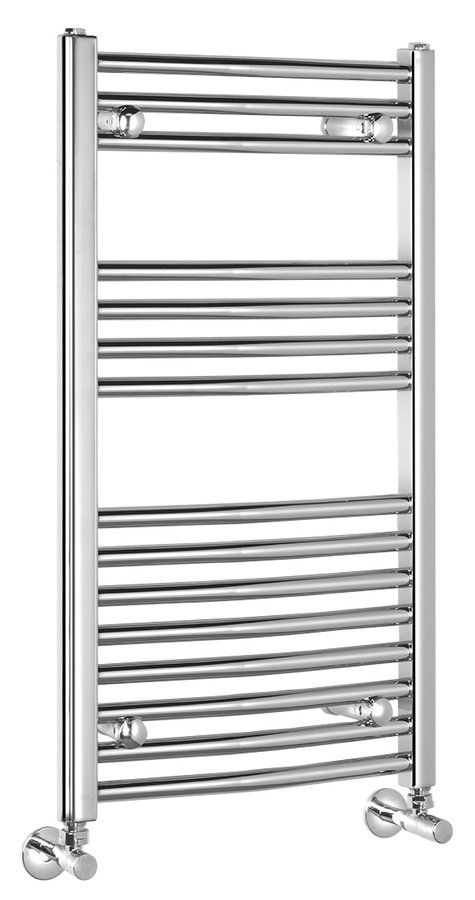 ALYA vykurovacie teleso oblé 450x800mm, 196W, chróm