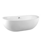 Photo: ZASU Fiberglass Freestanding Bath 180x81x58, White