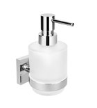 Photo: X-SQUARE MINI Soap Dispenser Holder 200 ml, chrome