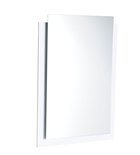 Photo: EMA zrcadlo s přesahem s RGB osvětlením 500x700mm, bílá