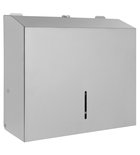 Photo: Paper towel dispenser 270x265x115mm, stainless steel matt