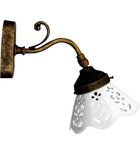 Photo: BARI Lampe E14 40W, 230V, Keramikschirm, bronze