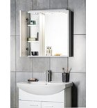 Photo: ZOJA/KERAMIA FRESH LED Mirror Cabinet 60x60x14cm, left, white