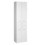 Photo: ZOJA/KERAMIA FRESH Tall Storage Unit with Drawers 50x184x29cm, white