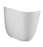 Photo: Ceramic siphon cover, semi-column (for washbasins 15601, 17561), white