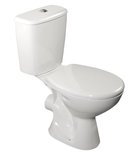 Photo: JUAN Close Coupled WC incl. flushing Mechanism, (P-trap), white