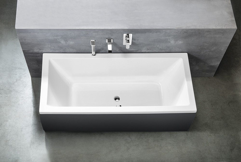 Aqualine NISA obdélníková vana 180x80x42cm, bílá A1880