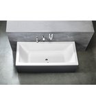 Photo: NISA Rectangular Bath 180x80x42cm, white