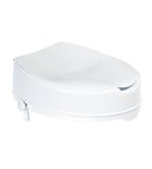 Photo: Erhöhter WC-Sitz 10 cm, ohne Haltegriffe, weiß