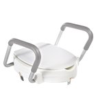 Photo: Raised Toilet Seats with Guards 10cm, white