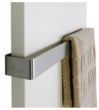 Photo: MAGNIFICA towel radiator rail holder 510x80 mm, brushed stainless steel