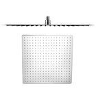 Photo: SLIM head shower, 500x500mm, stainless steel polished