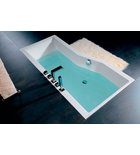 Photo: VERSYS L asymmetrische Badewanne 170x84x70x47cm, links, weiß