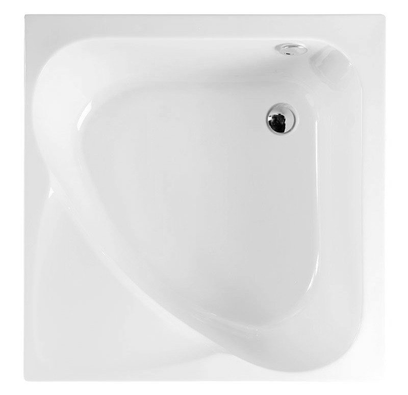 CARMEN hluboká sprchová vanička, čtverec 90x90x30cm, bílá 29611