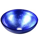 Photo: MURANO Glass Washbowl, diameter 40cm, blue